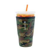 Sok It JavaSok green camo 30-32oz sleeve keeps large drinks cool and hands dry.