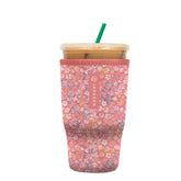 Sok It JavaSok insulated sleeve for iced coffee keeps drinks cold on the go.
