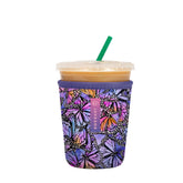 Sok It JavaSok Butterfly Galaxy sleeve keeps 16-20oz iced coffee cold on the go.