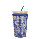 Sok It JavaSok iced coffee sleeve close-up showing insulation and grip.