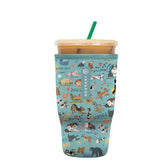 Sok It JavaSok iced coffee sleeve keeps drinks cold and hands comfortable.