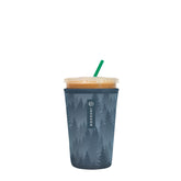 Sok It JavaSok iced coffee sleeve with forest fog visuals keeps drinks cool on the go.