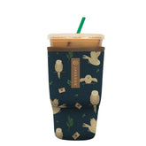 Sok It JavaSok insulated neoprene sleeve shown front view keeps drinks cold.