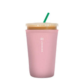 Sok It JavaSok insulated sleeve on a 22-28oz cup keeps drinks cold and hands dry.