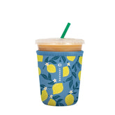 Sok It JavaSok iced coffee sleeve front view showing portable insulation for drinks