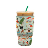 Sok It JavaSok iced coffee sleeve keeps drinks cold and hands dry.