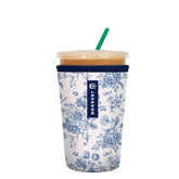 Sok It JavaSok insulated neoprene sleeve on a cup keeps beverages cold and hands comfortable.