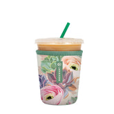 Sok It JavaSok sleeve in pastel splendor closeup shows durable neoprene and condensation resistance.