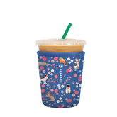Sok It JavaSok insulated sleeve around iced coffee keeps drinks cold and hands warm.