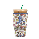 Sok It JavaSok iced coffee sleeve keeps beverages cold and hands comfy.
