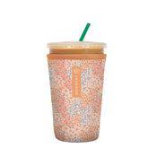 Sok It JavaSok iced coffee sleeve keeps drinks cold on the go.