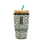 Sok It JavaSok iced coffee sleeve protecting hands and keeping the drink cold.