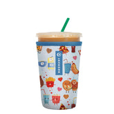Sok It JavaSok iced coffee sleeve keeps drink cold and hands warm.