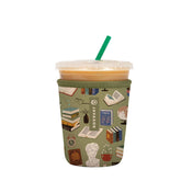 Sok It JavaSok insulated sleeve keeps cold drinks longer for book club sessions.