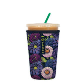 Sok It JavaSok Secret Garden front view sleeve keeps drinks cool and hands comfortable