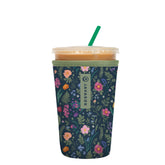 Sok It JavaSok Spring Noir sleeve, front view, keeps drinks cold and hands dry.