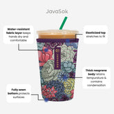 Sok It JavaSok thermal insulation keeps drinks cooler longer.