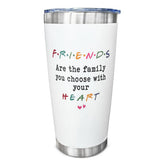SOL VIBES 20 oz friendship tumbler front view, ideal for daily hydration and gifting.