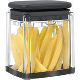 Solucky French Fry Cutter in action producing uniform fries for air frying