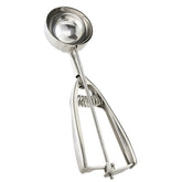 Solula ice cream scoop disher with smooth-release action for uniform scoops.