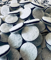 Somkepon 100-pack triple-layer filter close-up for enhanced filtration.