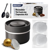 Sootozy reusable pods base for VertuoLine creates clean, consistent capsules