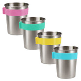 SOPHICO magnetic hanging cup on fridge enables easy reach for kids