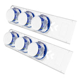 SOPHICO yogurt organizer fridge sliders holding four yogurts for tidy shelves
