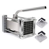 Sopito French Fry Cutter with stainless steel blade for fast, uniform fries.