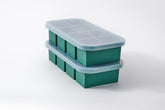 Souper Cubes Kale 1-Cup Tray with Lid for easy portioning and storage
