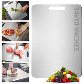 Southaabo titanium cutting board raw meat side for cross contamination prevention