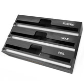 SpaceAid WrapNeat drawer setup showing compact storage and easy roll start.