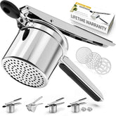 SPEENSUN potato ricer with three discs for fluffy mashed potatoes