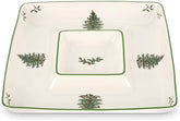 Spode Christmas Tree chip and dip platter for festive entertaining.