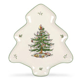 Spode Christmas Tree 14-inch platter for festive appetizers and desserts.
