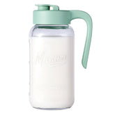 Spreccio Mason Jar Pitcher with airtight seal for mess-free storage.