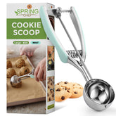 Spring Chef large #20 cookie scoop with trigger release for even cookies