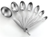 Spring Chef oval-design spoons for precise dry and liquid measurements.
