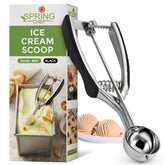 Spring Chef small 1-tablespoon cookie scoop for uniform cookies and precise portions.