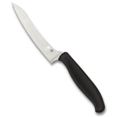 Spyderco Z-Cut knife with 4.4-inch pointed tip blade for precision slicing.