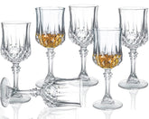 Srgeilzati cordial glasses stem set 6 for elegant cocktails and liqueurs.