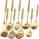 Standcn Gold meat fork for secure carving and serving