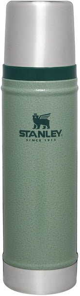 STANLEY Classic 20oz bottle with wide mouth and cup lid for easy filling on the go