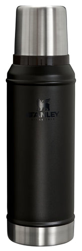 The Stanley Classic Vacuum Bottle 1qt with wide mouth for easy filling and pouring.