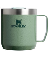 STANLEY Everyday Camp Mug 12oz with Drink-Thru Lid keeps beverages convenient on the go.