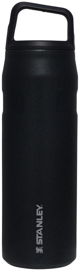 Stanley IceFlow cap and carry bottle with angled handle for easy sipping on the go.