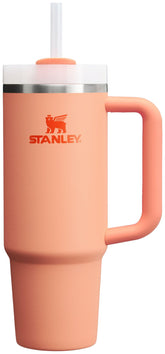 STANLEY Quencher H2.0 30 oz nectarine, front view for on-the-go hydration