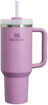 Stanley Quencher H2.0 40 oz Lilac with handle for easy carrying
