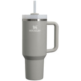 Stanley Quencher H2.0 40oz front view with handle for easy transport and all-day hydration.