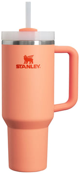 Stanley Quencher H2.0 FlowState lid closed to prevent splashes.